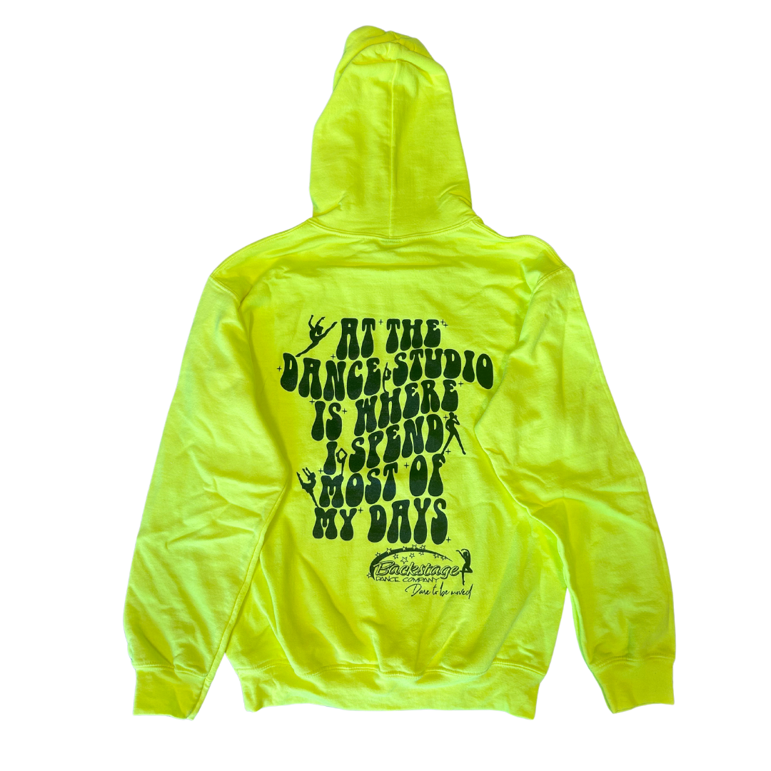 BDC Most of My Days Hoodie - Neon